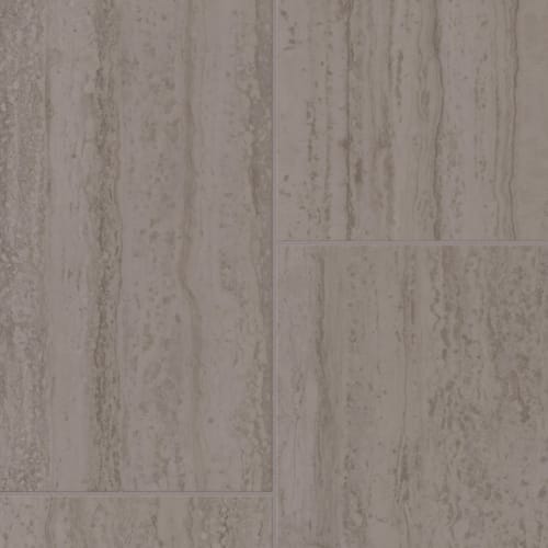 Tritontuff In Travertine Tile Reflects Grey