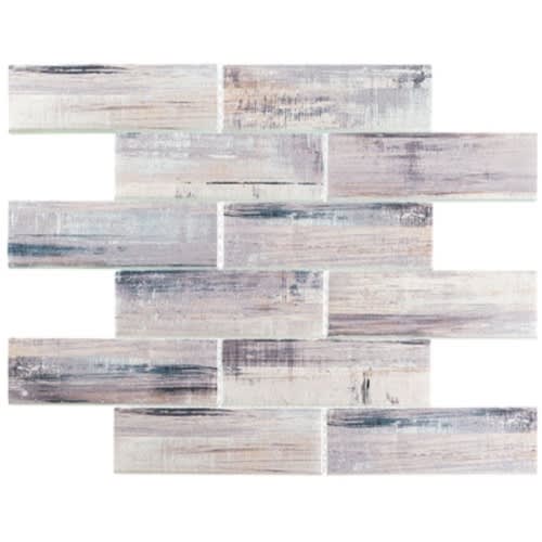 Painted Forest Collection in Walnut Field Glass Tile