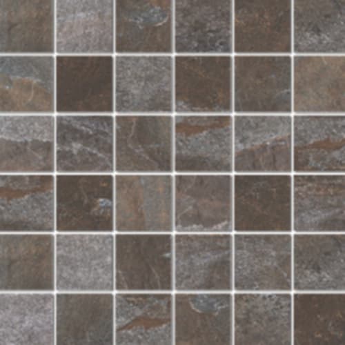 Alps in Charcoal - 2x2 Mosaic Tile