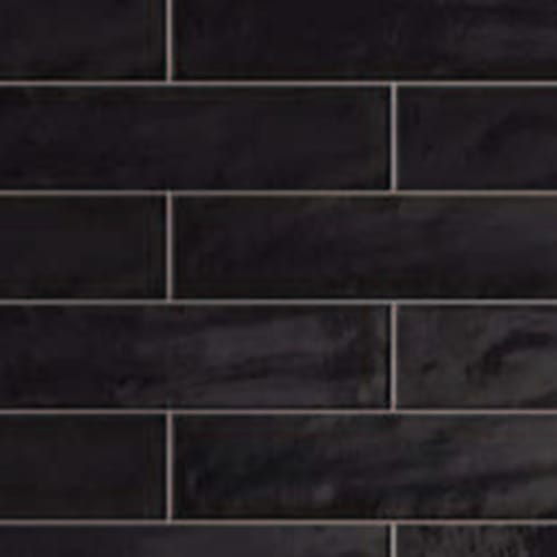 Color Blok Wall In Jet Black - 6X24