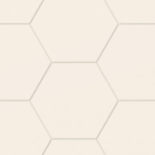 Force in Ivory - 6x7 Hexagon Tile