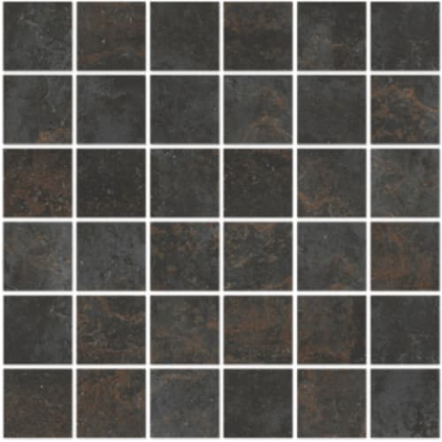 Foundry in Titanium - 3x3 Mosaic Tile