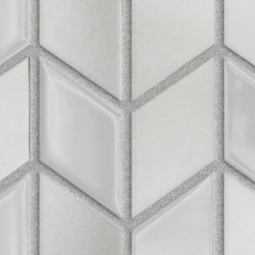 Garda In Pewter - Chevron Mosaic