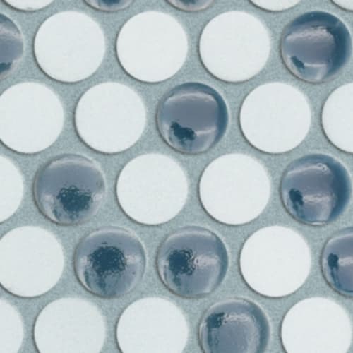 Garda in Sky - Penny Round Mosaic Tile