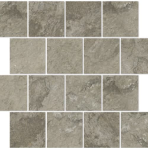 Glacier in Slate Stone - 3x3 Brick Mosaic Tile