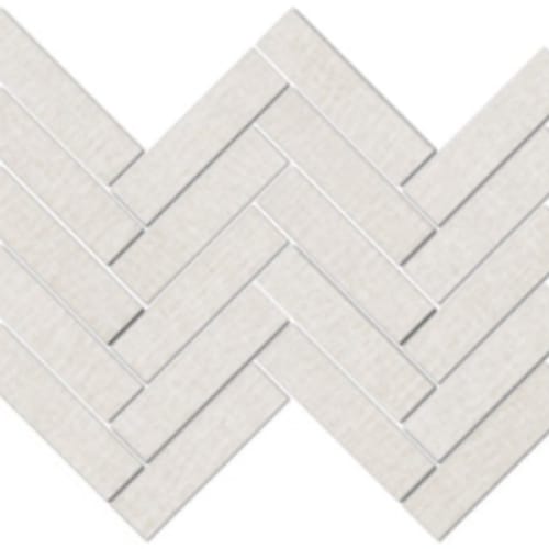 Linencloth 2.0 In Ice Weave - 1.5X6 Herringbone Mosaic