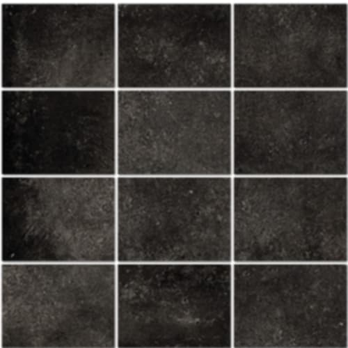 Manhattan In Charcoal - 3X4 Stack Mosaic