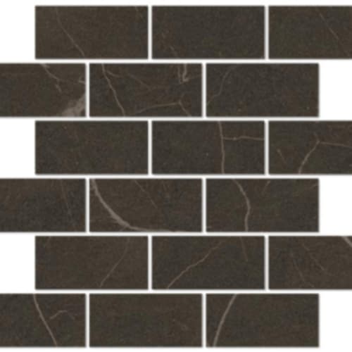 Modern Slate In Noce - 2X4 Brick Mosaic