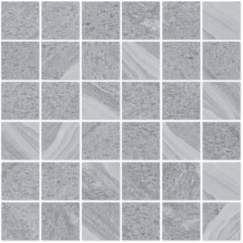 Mont Caro 2.0 in Grey - 2x2 Mosaic Tile