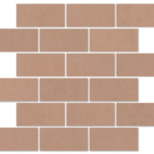 Oasis in Cliff - 2x4 Brick Mosaic Tile