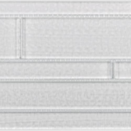 Translucent Linen in White Linen - Random Strip Mosaic Tile