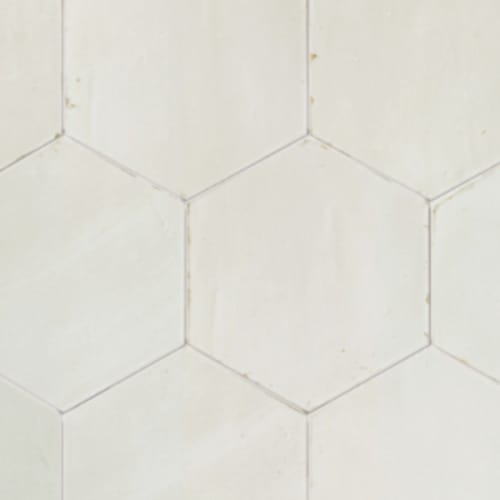 Wander In Bianco - 5X6 Hexagon