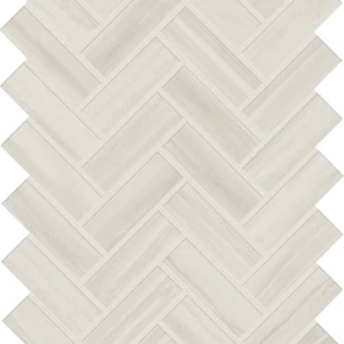 Core Fundamentals - Prime In White 1"X3" Herringbone