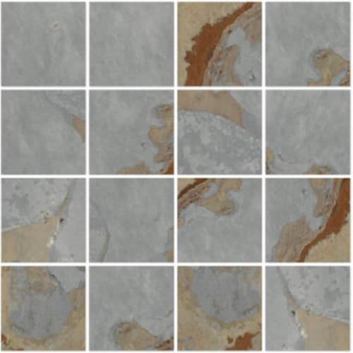 Yellowstone In Light Green - 3X3 Mosaic