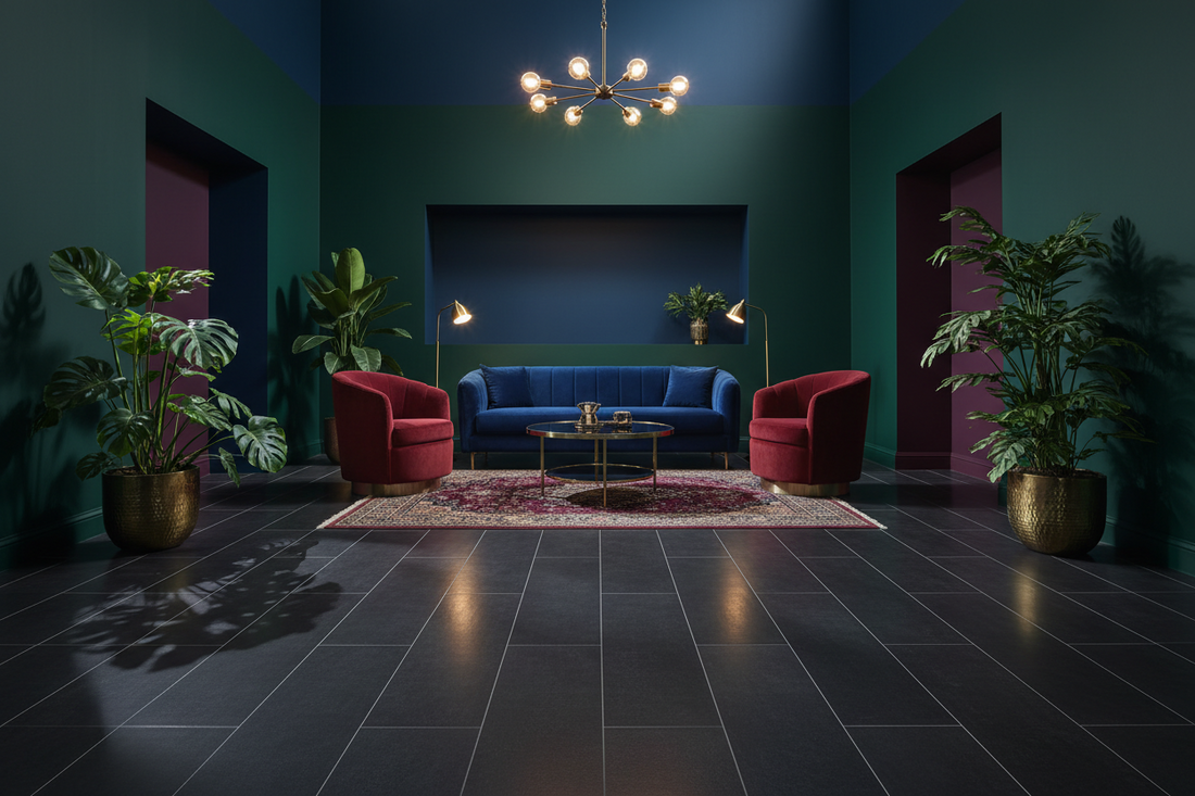 Dark Ceramic Tile Backsplash &amp; Flooring Trends of 2026 Kennewick, Wa