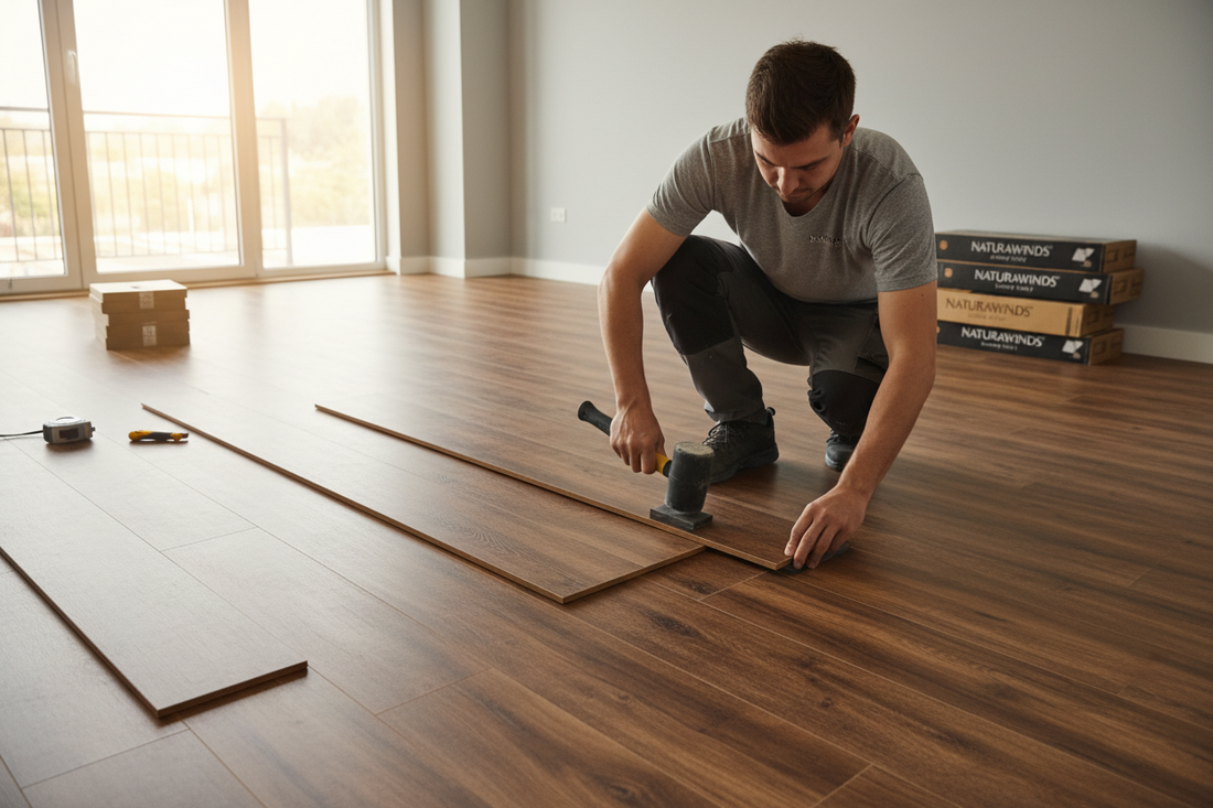 floating LVP installation in Kennewick, WA from Murley's Floor Covering