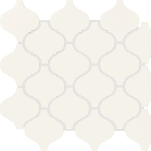 Color Wheel Retro In Matte Arctic White Arabesque
