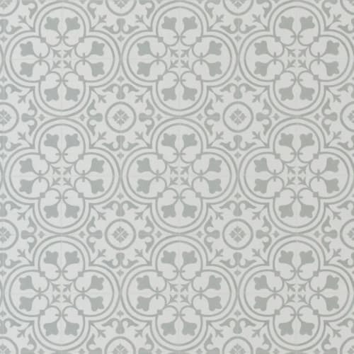 Deco in Pewter - Platinum Vinyl Sheet Goods