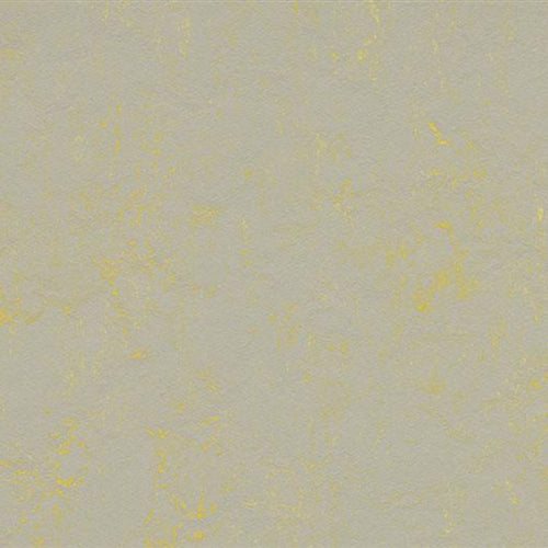 Marmoleum Concrete in Yellow Shimmer Vinyl Sheet Goods