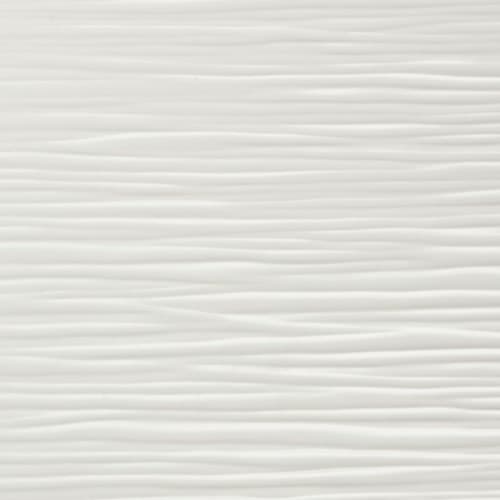 3D In White Wave