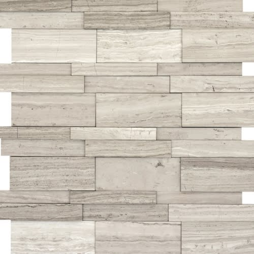 Metro In Cream - 3D Linear Honed