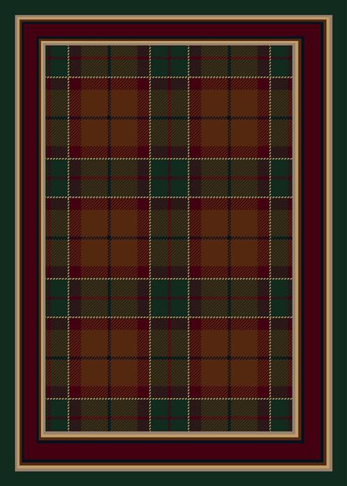 Magee Plaid-05906 Amber Emerald Ii 3'10"X5'4" Rectangular