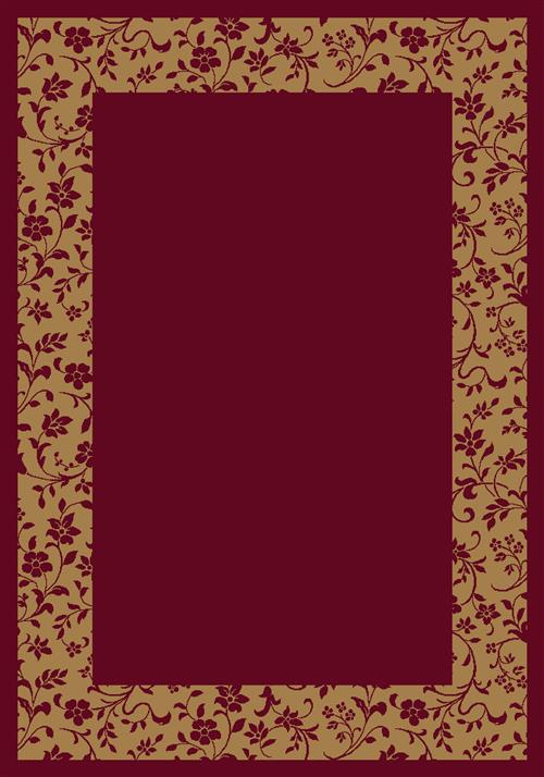 Brocade-08506 Brick 3'10"X5'4" Rectangular