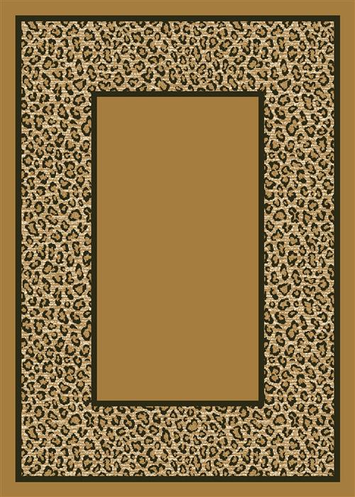 Asmora-04306 Light Leopard 3'10"X5'4" Rectangular