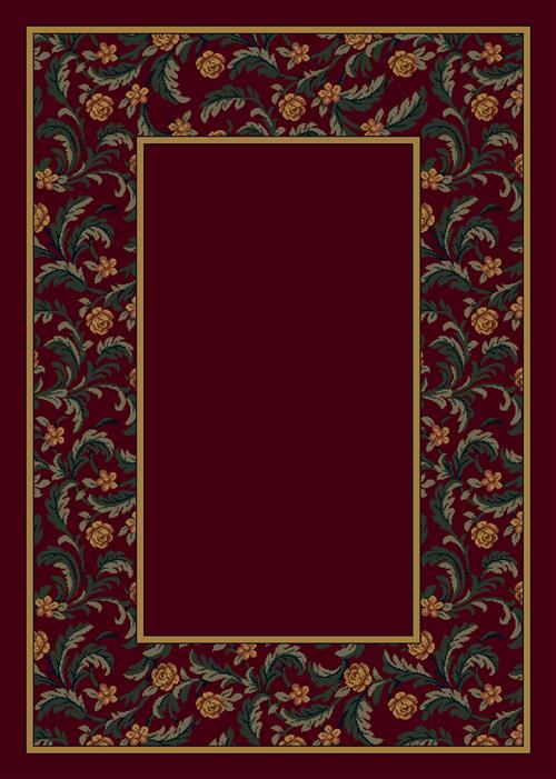 Latin Rose-10006 Garnet Ii 3'10"X5'4" Rectangular