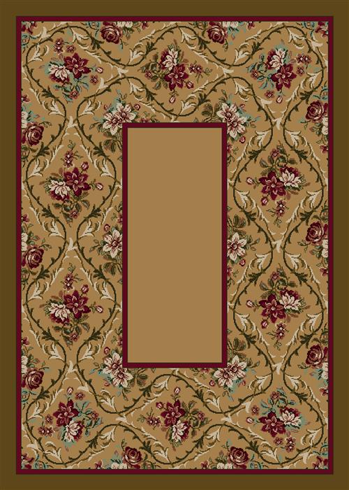 Bouquet Lace-04306 Maize Ii 3'10"X5'4" Rectangular