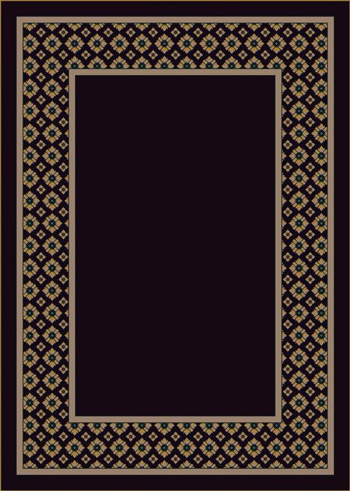 Foulard-13006 Onyx 3'10"X5'4" Rectangular