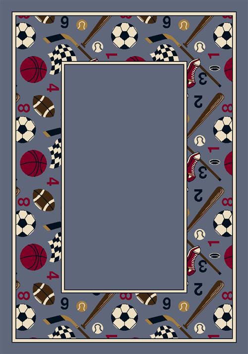 Good Sports-07006 Lapis 5'4"X7'8" Rectangular