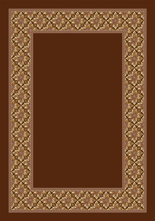 Copernicus-05906 Dark Coral 5'4"X7'8" Rectangular