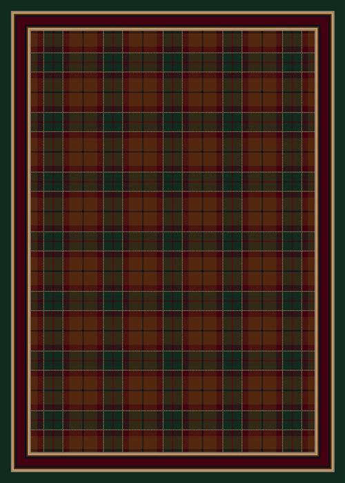 Magee Plaid-05906 Amber Emerald Ii 7'8"X10'9" Rectangular