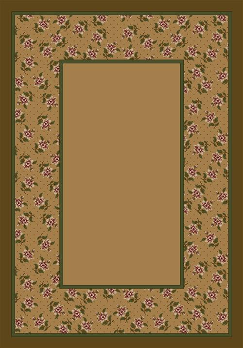 Rambling Rose-04306 Maize Ii 7'8"X10'9" Rectangular