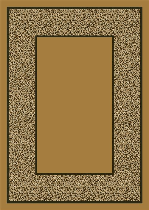 Asmora-04306 Light Leopard 7'8"X10'9" Rectangular