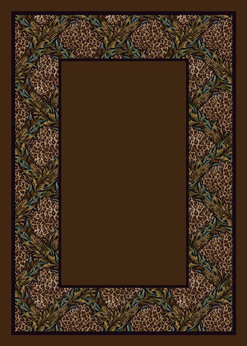 Nakura Trellis-04306 Leopard 7'8"X10'9" Rectangular