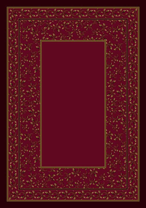 Leander-08506 Brick 7'8"X10'9" Rectangular