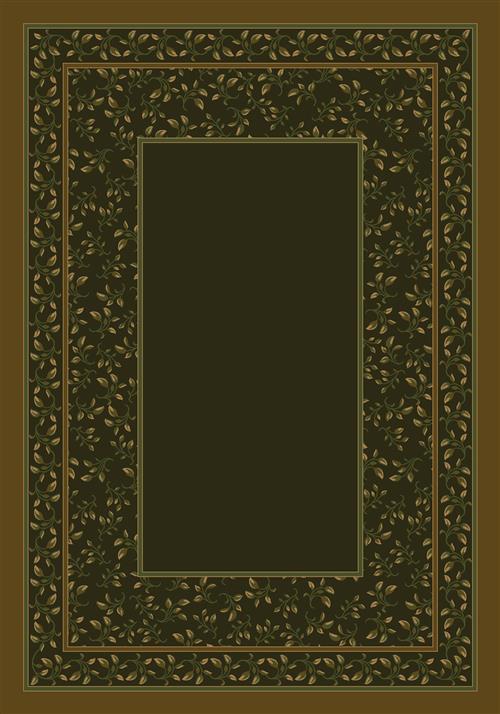 Leander-11506 Olive 7'8"X10'9" Rectangular