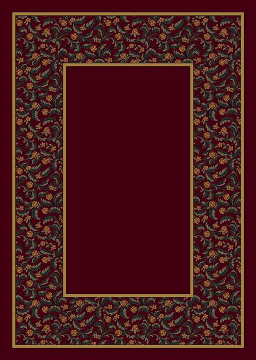 Latin Rose-10006 Garnet Ii 7'8"X10'9" Rectangular