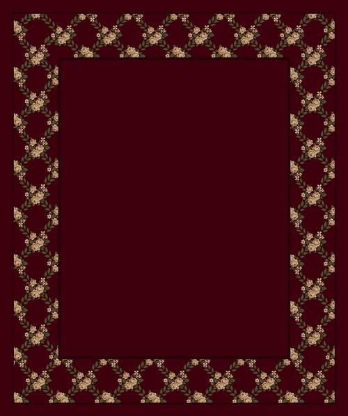 Rose Bower-10806 Cranberry Ii 10'9"X13'2" Rectangular