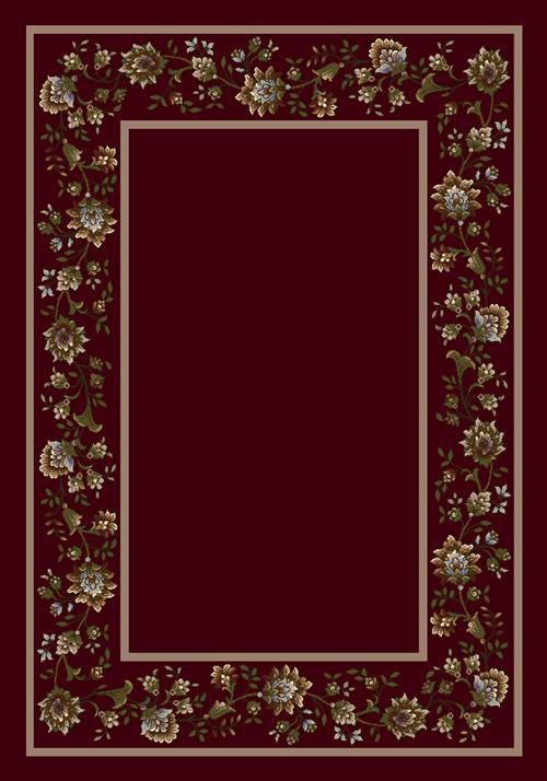 Khorrasan-10806 Cranberry 10'9"X13'2" Rectangular