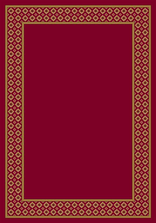 Foulard-08006 Ruby 10'9"X13'2" Rectangular