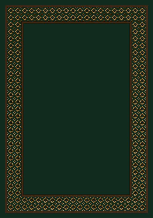 Foulard-11006 Emerald 10'9"X13'2" Rectangular