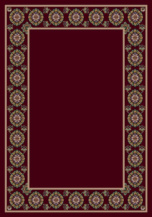 Kabul-10006 Garnet 10'9"X13'2" Rectangular