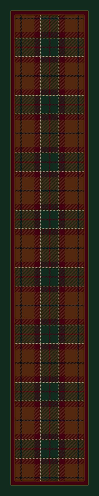 Magee Plaid-05906 Amber Emerald Ii 2'4"X11'8" Runner