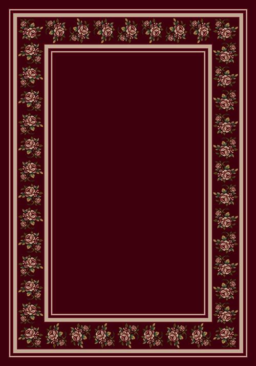 Rosalie-10806 Cranberry 2'4"X11'8" Runner