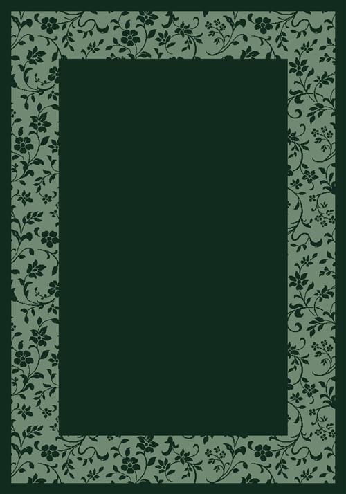 Brocade-11006 Emerald 2'4"X11'8" Runner