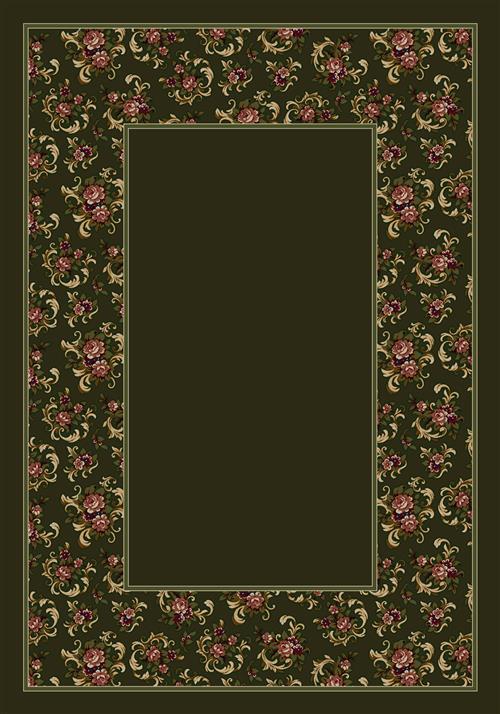 Cameo Rose-11506 Olive 2'4"X15'6" Runner
