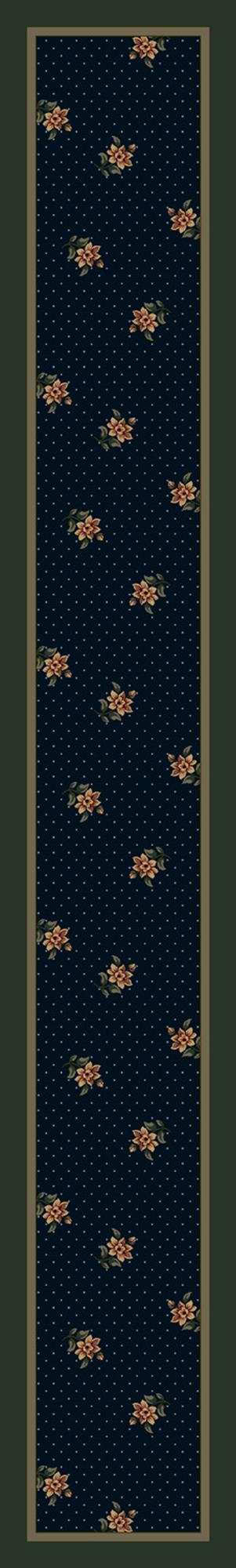 Rambling Rose-12006 Sapphire Ii 2'4"X15'6" Runner